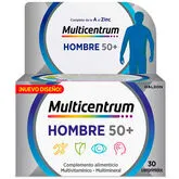 Multicentrum Hombre 50+ 30 Comprimidos 