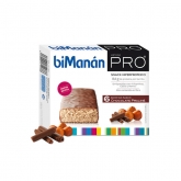 Bimanán Pro Barritas Chocolate Praliné 6uds