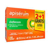 Apisérum Defensas Pack 3 meses 90 cápsulas