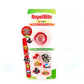 Repel Bite Niños Pulsera+ Pines Decorativos