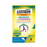 Leotron Vitalidad Magnesio+Vitamina D 14 Sobres 