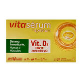 Apisérum Vitasérum Vitamina D3 Forte 24 Cápsulas 