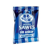 Sawes Caramelos Eucalipto Sin Azúcar Bolsa 50g