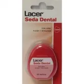 Lacer Seda Dental Con Cera, Flúor y Triclosán 50m