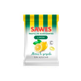 Sawes Caramelos Limón Sin Azúcar Bolsa 50g 