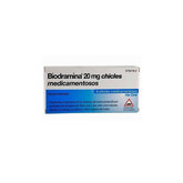 Biodramina 20mg Chicles 6 Comprimidos