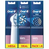 Oral-B Pro Sentitive Clean Pack de 6 Cabezales De Recambio