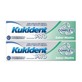 Kukident Pro Complete Sabor Neutro Duplo 2x47g
