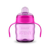 Avent Vasito Rosa 200ml Boquilla Blanda +6 Meses 1U