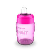 Avent Vasito Rosa 260ml Boquilla Blanda +9 Meses 1U