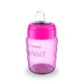 Avent Vasito Rosa 260ml Boquilla Blanda +9 Meses 1U