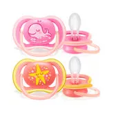 Avent Chupete Niña Ultra Air +18 Meses 2U