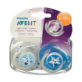 Avent Chupete Niño Ultra Air Collection Animals 6-18 Meses 2U