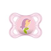 Mam Baby Chupete Original 0+ Silicona Rosa
