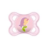 Mam Baby Chupete Original 0+ Silicona Rosa