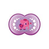 Mam Baby Chupete Original 6+ Silicona Rosa