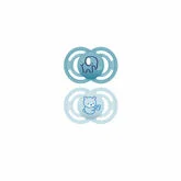 Mam Perfect +6M Chupete Silicona Color Azul 2 Unidades
