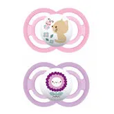 Mam Perfect +6M Chupete Silicona Color Rosa/Lila 2 Unidades