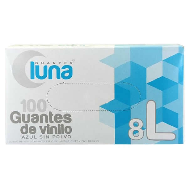 Guantes Luna Guantes en Vinilo sin Polvo Talla /única Multicolor
