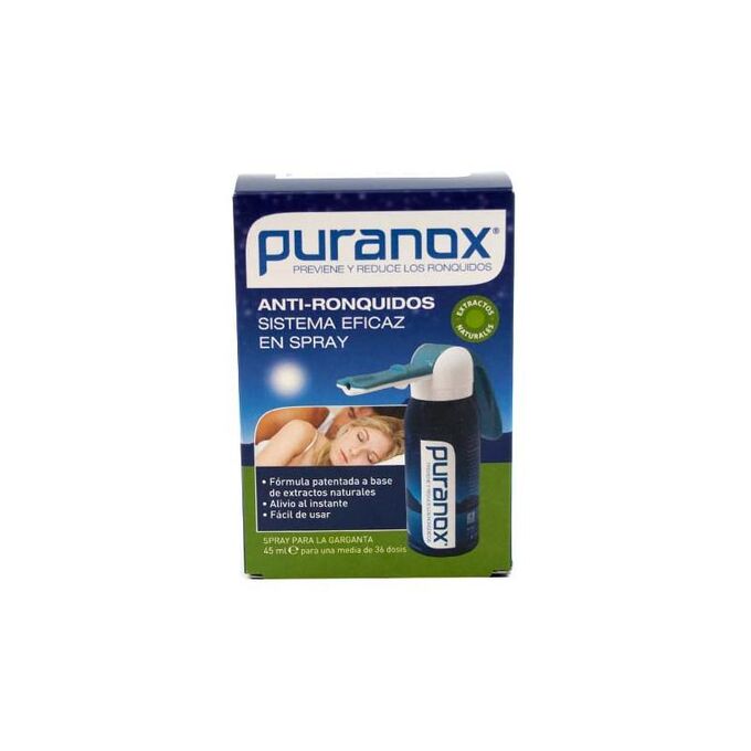 Puranox anti-ronquidos spray 45ml - Farmacia en Casa Online