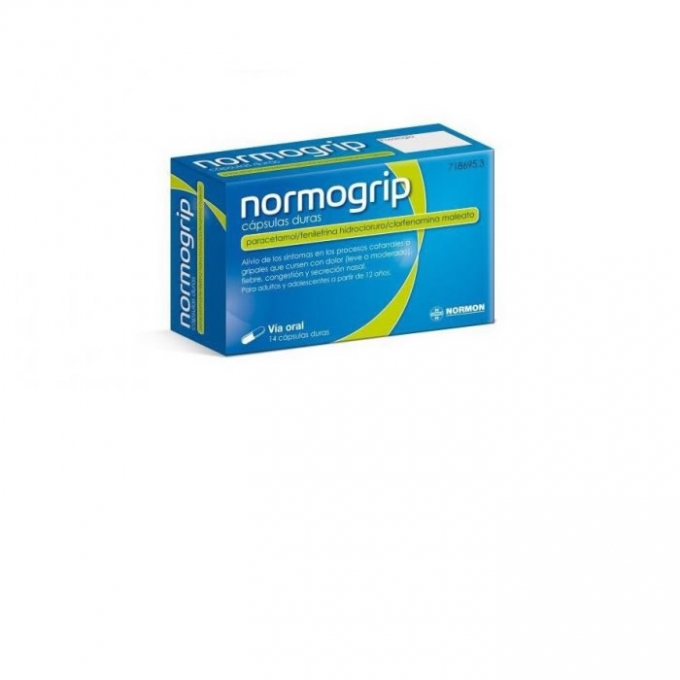 Normogrip Capsulas | ParaFarma Online Envíos 24 horas
